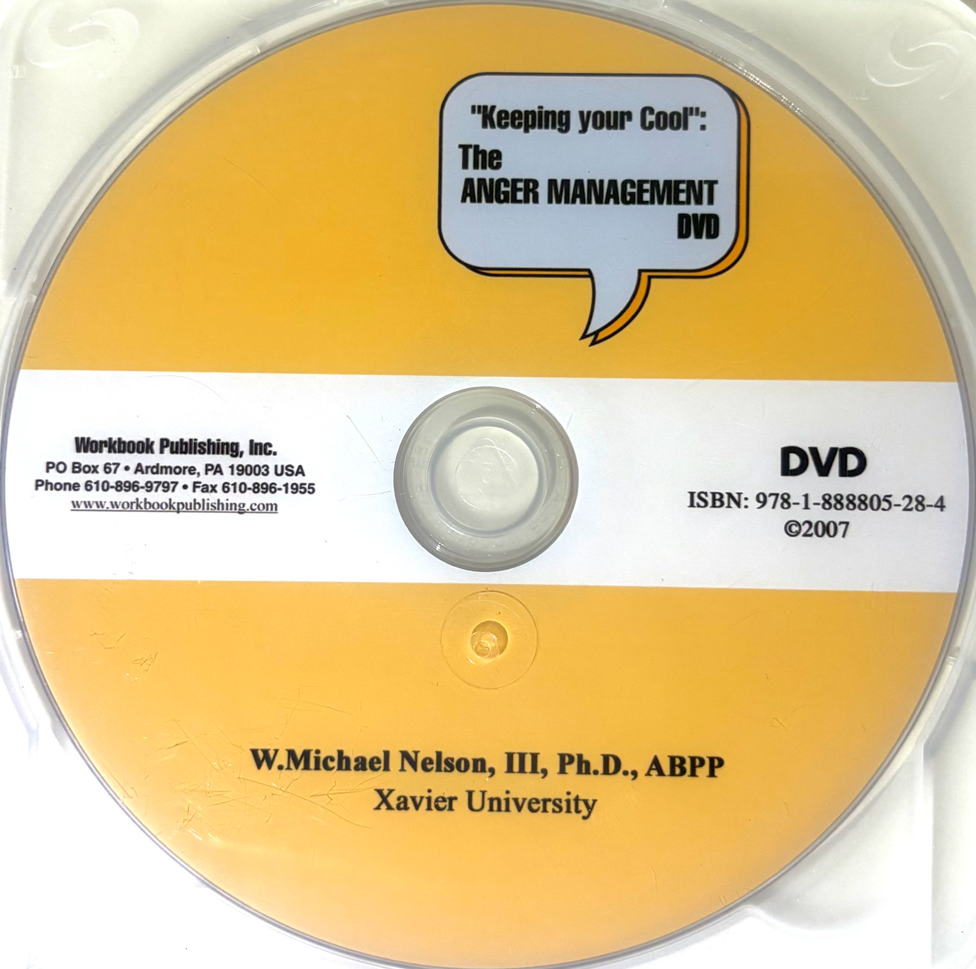 Keeping Your Cool: The Anger Management DVD – Workbook Publishing