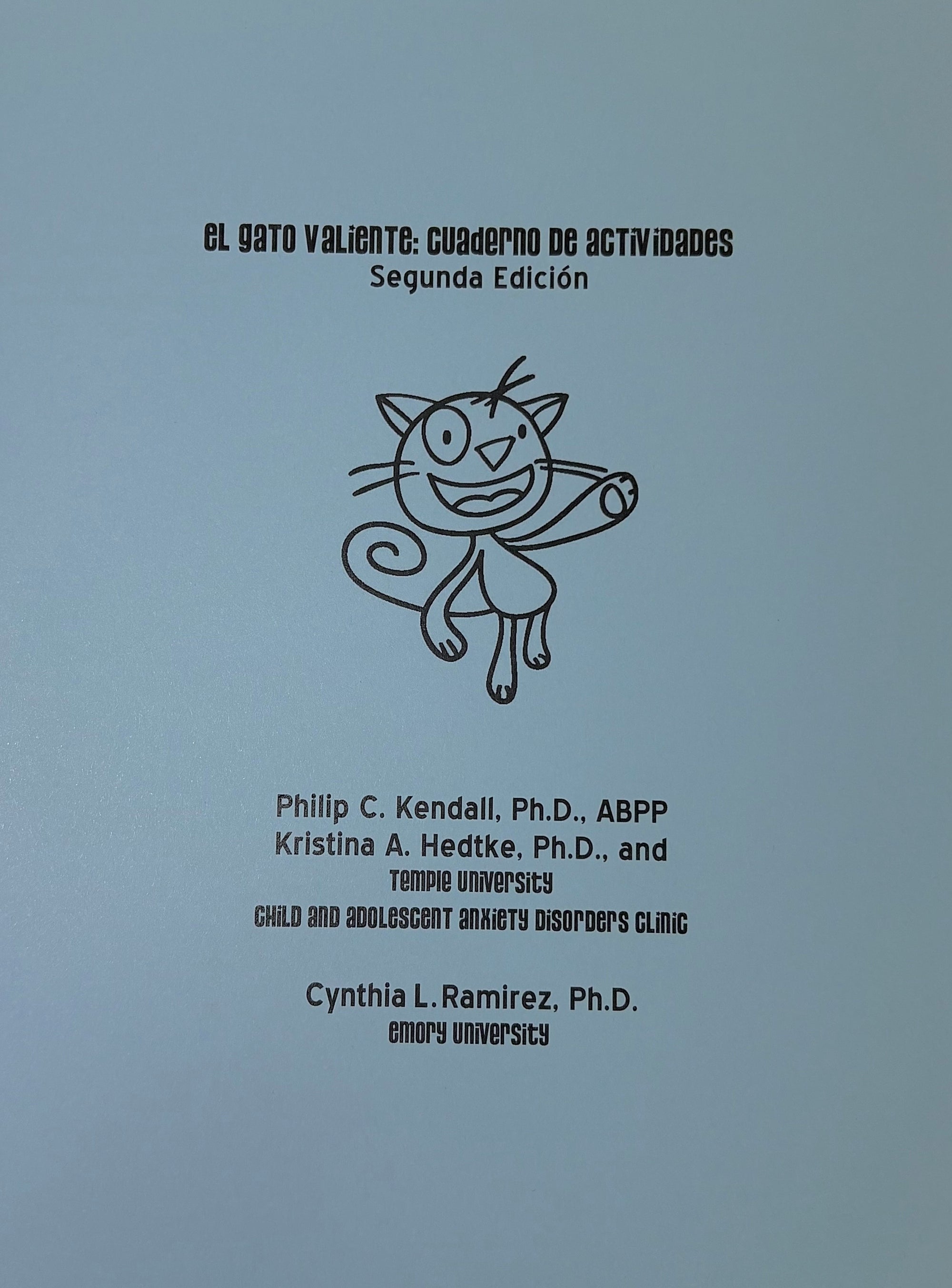 El Gato Valiente: Cuaderno de Actividades