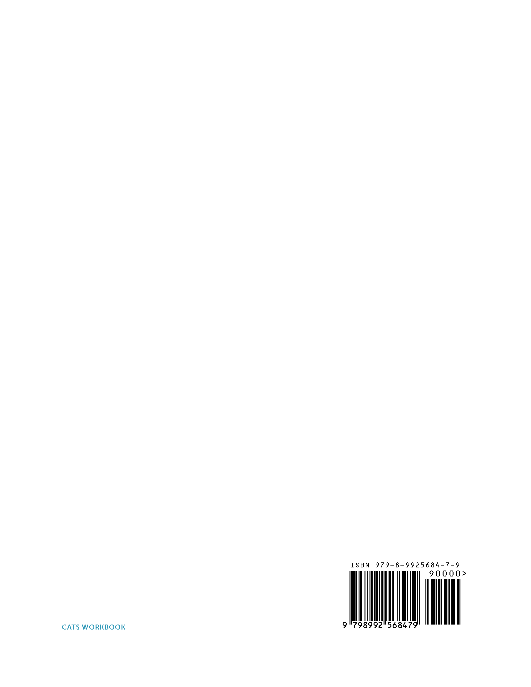 CATS: CBT for Anxiety Treatment in Schools, Student Workbook, 2nd Edition