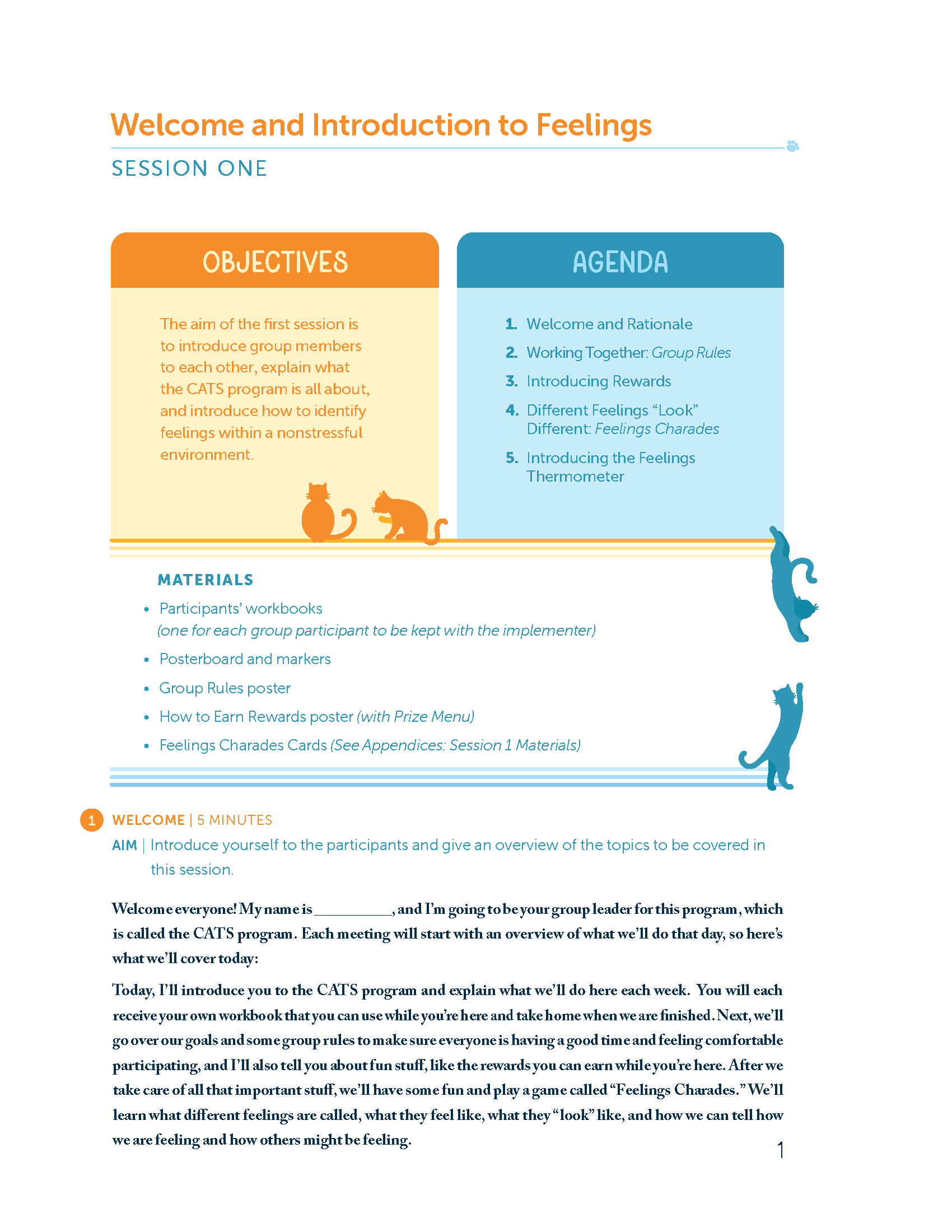 CATS: CBT for Anxiety Treatment in Schools, Implementer Manual, 2nd Edition
